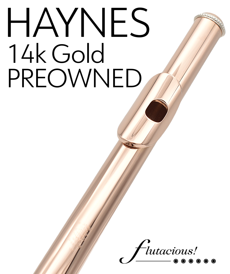 Haynes 14k Gold Headjoint #10021