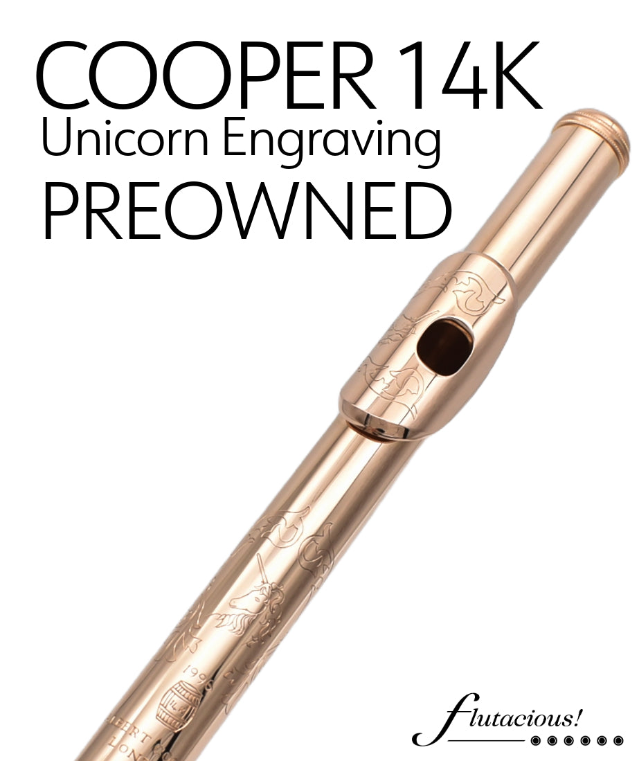 Cooper 14k Gold with Unicorn Engraving