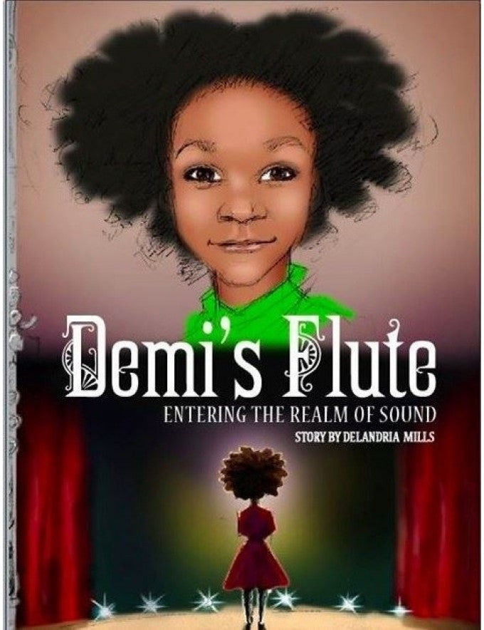 Demi's Flute Entering the Realm of Sound by Delandria Mills