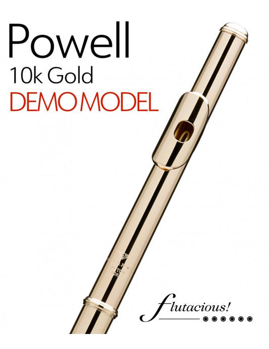 Powell 10k Gold Headjoint DEMO