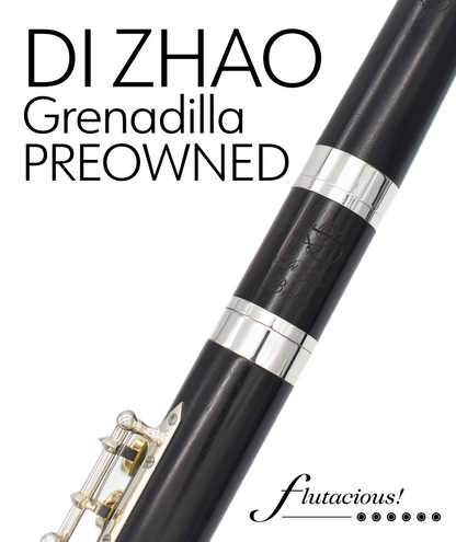 Di Zhao Grenadilla Flute Preowned