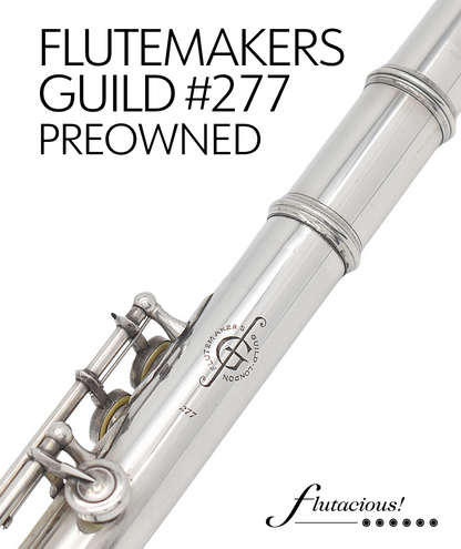 Flutemakers Guild of London Flute #277