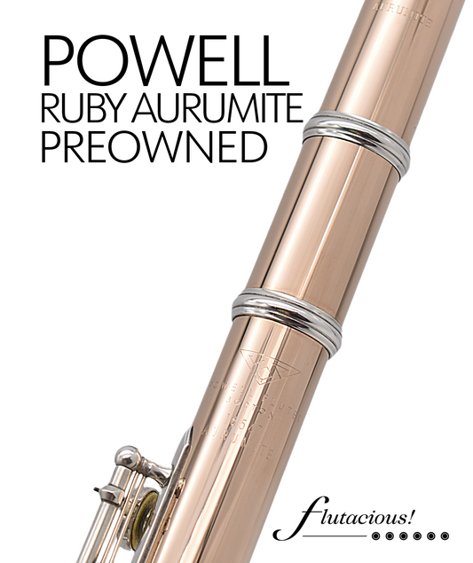 Powell Custom Ruby Aurumite 14K 16547