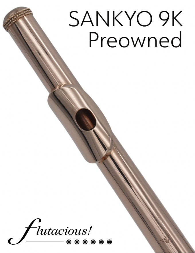 Sankyo 9k Gold Headjoint | Preowned