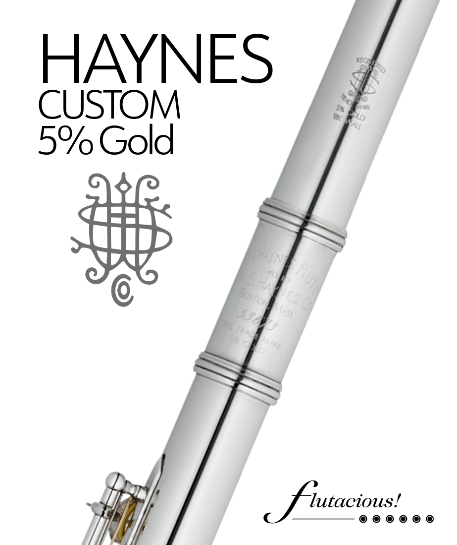 Haynes Custom 5% Gold Soldered