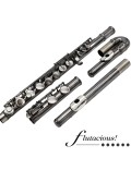 Trevor James Black Nickel Alto Flute #11205