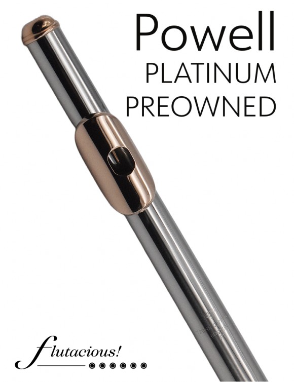 Powell Platinum Headjoint #9707 | Preowned