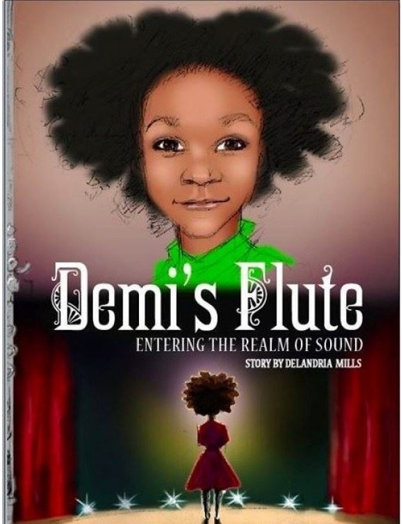 Demi's Flute Entering the Realm of Sound by Delandria Mills