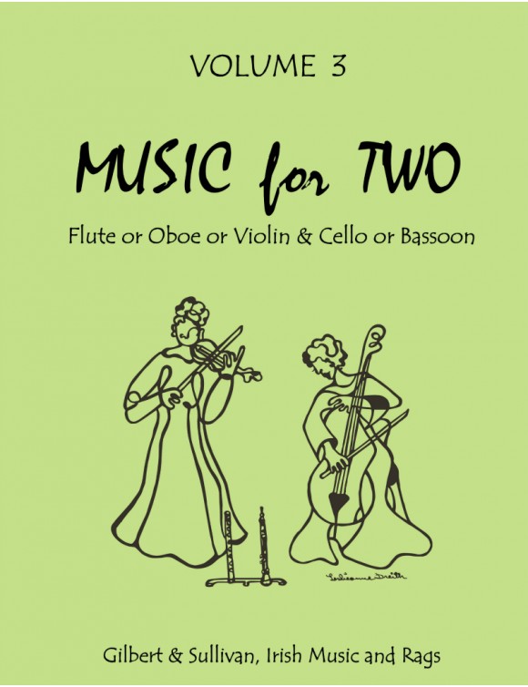 Music for Two  -  Vol. 3 - Fl/Ob/Vln & Cello/Bsn, 46003