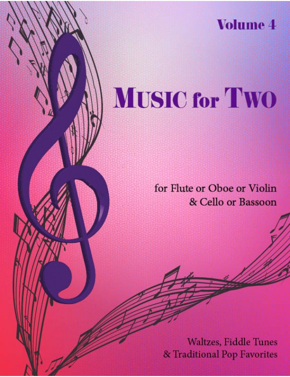 Music for Two  -  Vol. 4 - Fl/Ob/Vln & Cello/Bsn, 46004