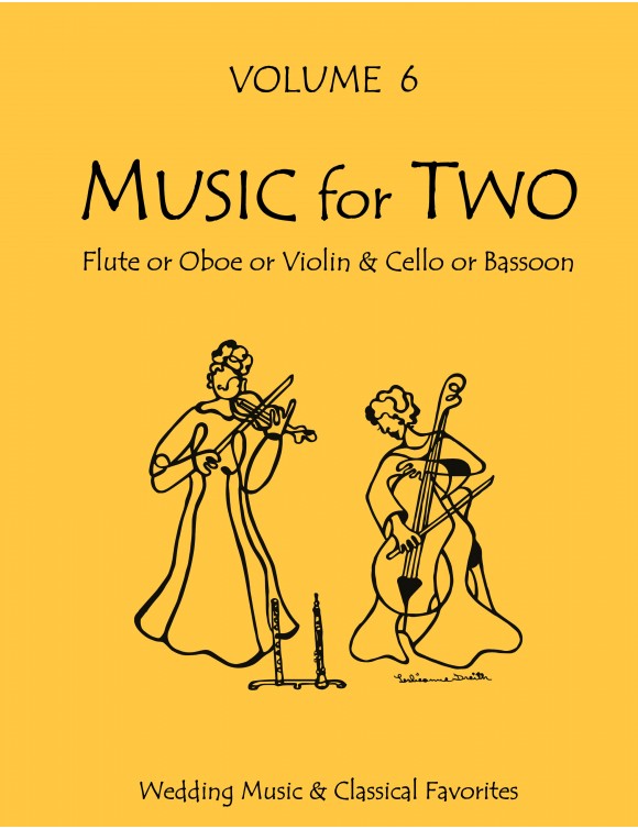 Music for Two - Volume 6 - Flute or Oboe or Violin & Cello or Bassoon 46006