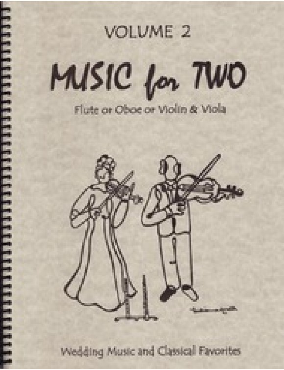 Music for Two  -  Vol. 2 - Fl/Ob/Vln & Viola, 46102