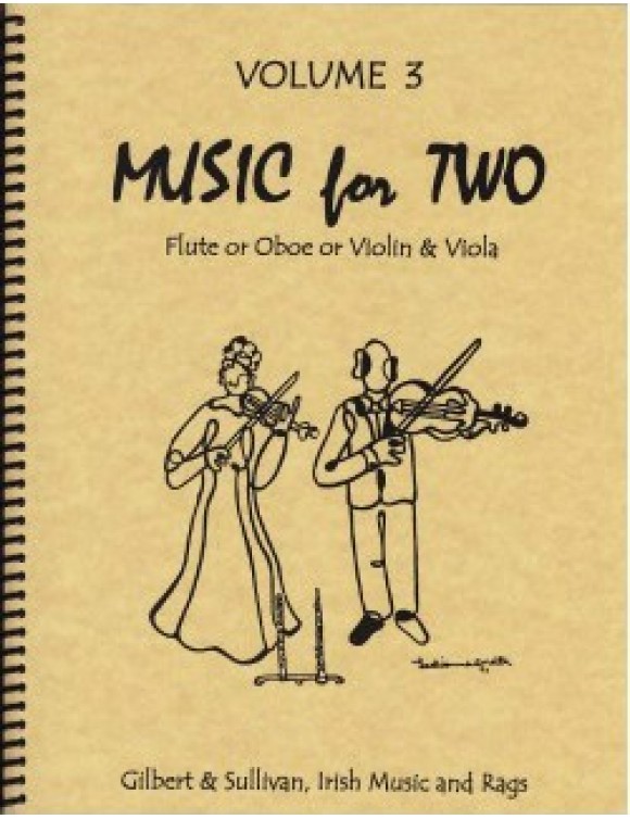 Music for Two  -  Vol. 3 - Fl/Ob/Vln & Viola, 46103