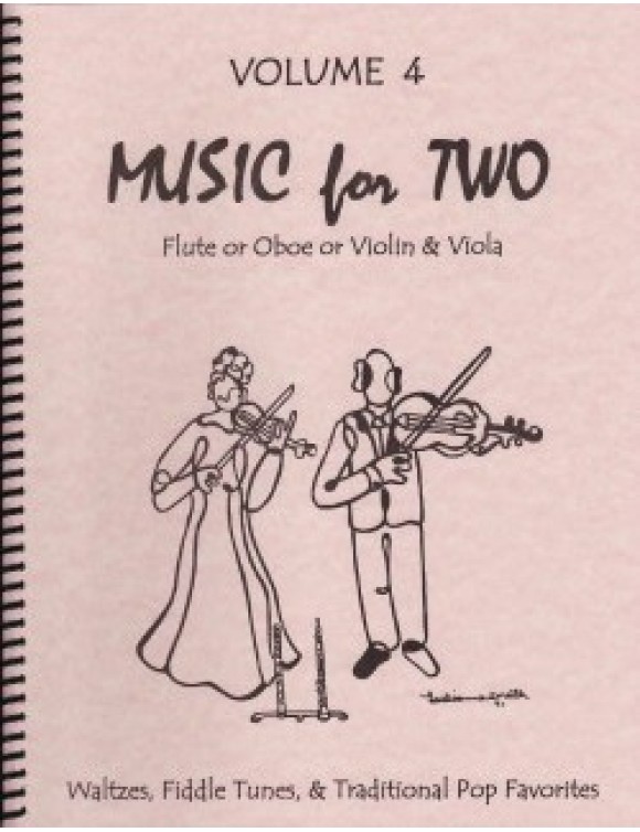 Music for Two  -  Vol. 4 - Fl/Ob/Vln & Viola, 46104