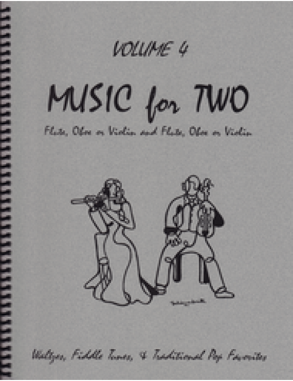 Music for Two  -  Vol. 4 - Fl/Ob/Vln & Fl/Ob/Vln, 46504