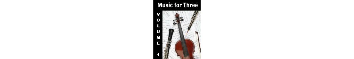 Music for Three - Vol. 1