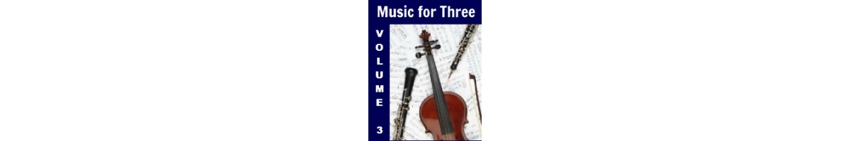 Music for Three - Vol. 3